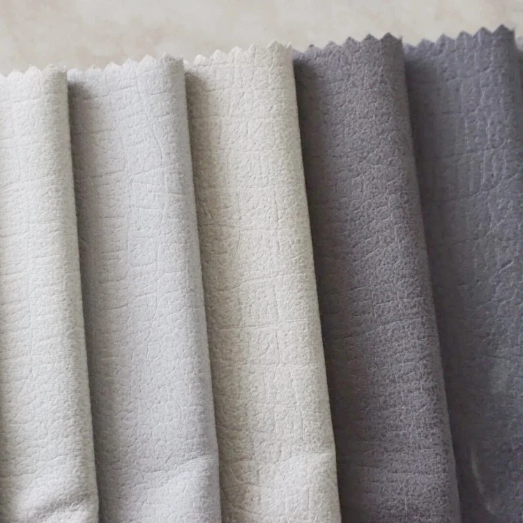 Elephant Skin Embossed Microsuede Upholstery Fabric factory Elephant Skin Embossed Microsuede Upholstery Fabric factory